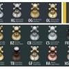 Смеситель Nicolazzi Dames Anglaises 1419DB78 для раковины, темная бронза, ручки P. Mont Blanc