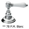 Смеситель Nicolazzi Dames Anglaises 1419DB78 для раковины, темная бронза, ручки P. Mont Blanc