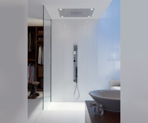 Душевой набор AXOR Starck Shower Collection 10651000, внешняя часть