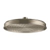 Верхний душ AXOR Carlton 28474820, 24,5x24,5 см,1 режим струи, без держателя, шлифованный никель
