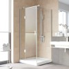 Душевой уголок Vegas Glass AFP-Fis Lux, 100 x 100 x 199.5 см, профиль матовый хром, стекло прозрачное