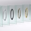 Душевая дверь распашная двустворчатая Vegas Glass E2P 0080 01 01, цвет профиля - белый, стекло - прозрачное, 80*190 см