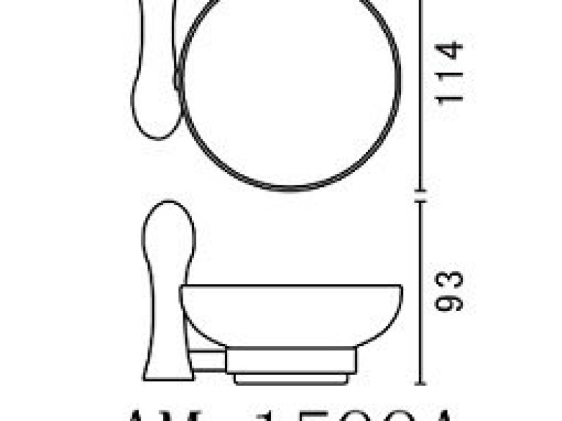 Мыльница Art&Max Elegant AM-E-1599A