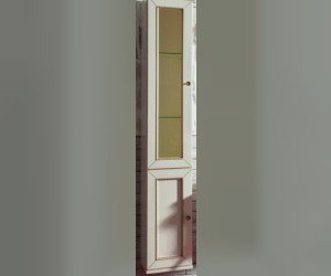 Пенал Caprigo Spazio console 12050 L/R, цвет B-002 bianco antico, подвесной