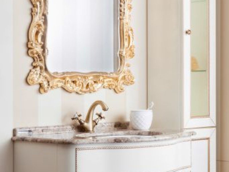 Пенал Caprigo Spazio console 12050 L/R, цвет B-002 bianco antico, подвесной