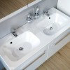 Тумба под раковину Ravak Chrome, 120 см, цвет корпуса белый, цвет фасада белый, X000000536