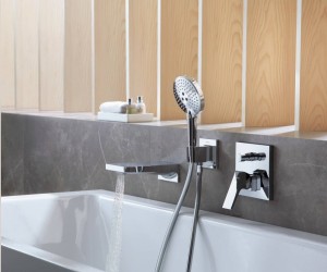 Смеситель Hansgrohe Metropol для ванны, бронза шлифованная, 32546140