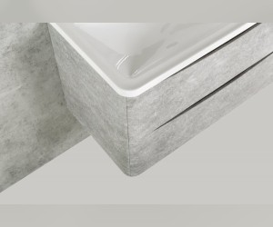 Тумба под раковину BelBagno Acqua-800 ACQUA-800-2C-SO-CVG искусственный камень, цвет серый