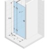 Душевая дверь в проем Riho Scandic Mistral M-104 80 х 200 см (GX0040201/GX0040202)