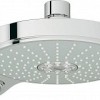 Верхний душ Grohe Power&Soul Cosmopolitan 26172000, 19х19 см, 4 режима струи, с держателем, хром