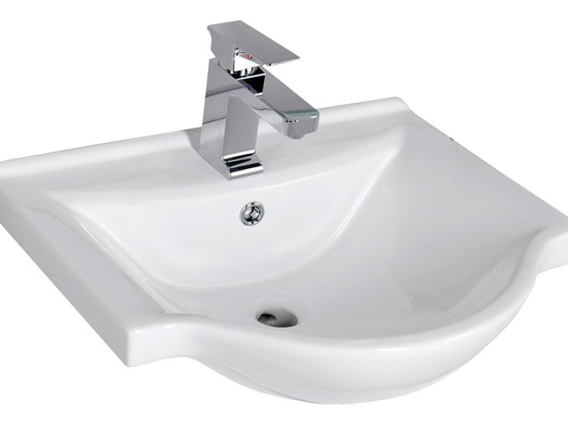 Комплект мебели Aquanet Асти 55 00180318 (зеркало-шкаф), цвет фасада черный