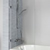 Стеклянная шторка для ванны Riho Scandic Soft Q107 90 x 150 см, правая