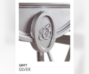 Консоль Caprigo Console C-060, с полкой, цвет silver