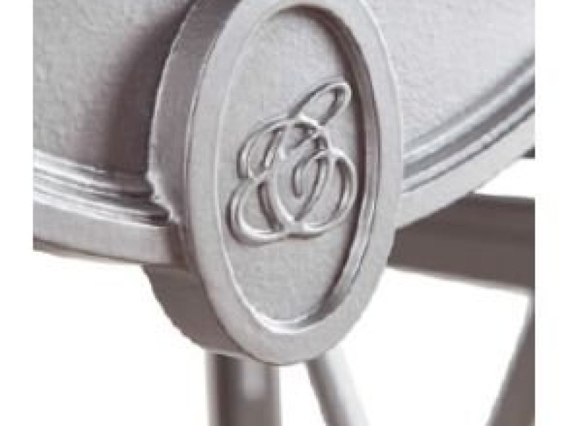 Консоль Caprigo Console C-060, с полкой, цвет silver