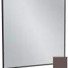 Зеркало Jacob Delafon Silhouette EB1425-S32, 80 х 80 см, лакированная рама светло-коричневый сатин