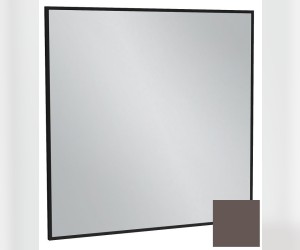 Зеркало Jacob Delafon Silhouette EB1425-S32, 80 х 80 см, лакированная рама светло-коричневый сатин