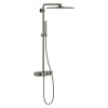 Душевая система с термостатом Grohe Euphoria SmartControl Cube 310 DUO 26508AL0, цвет верхнего душа темный графит матовый