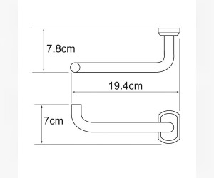 Держатель для туалетной бумаги WasserKRAFT 3096