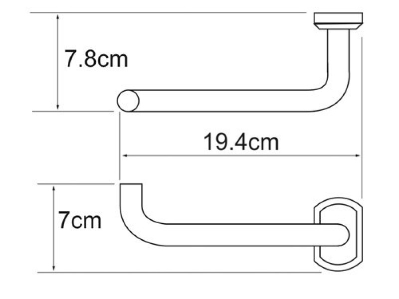 Держатель для туалетной бумаги WasserKRAFT 3096