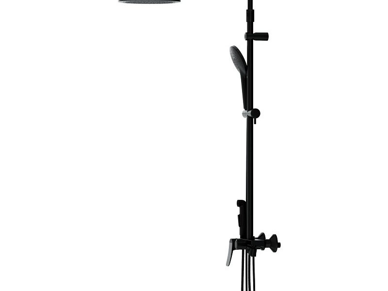 Душевая система Damixa Apollo, чёрная матовая, DX220910300