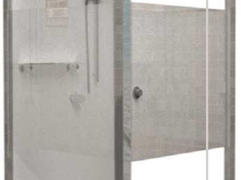 Душевая кабина RGW OLB-207, 100 x 90 см, профиль - хром