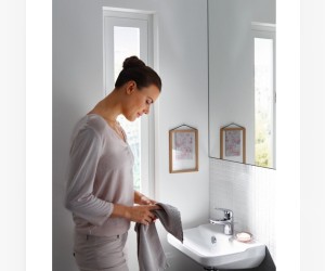 Смеситель для раковины Hansgrohe Novus 71022000, с донным клапаном
