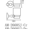 Стакан Art&Max Antic Crystal AM-E-2668SJ-Br, бронза