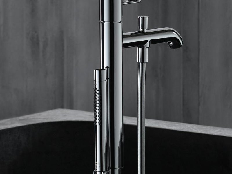 Смеситель для ванны и душа Axor Uno 38442000 напольный, хром