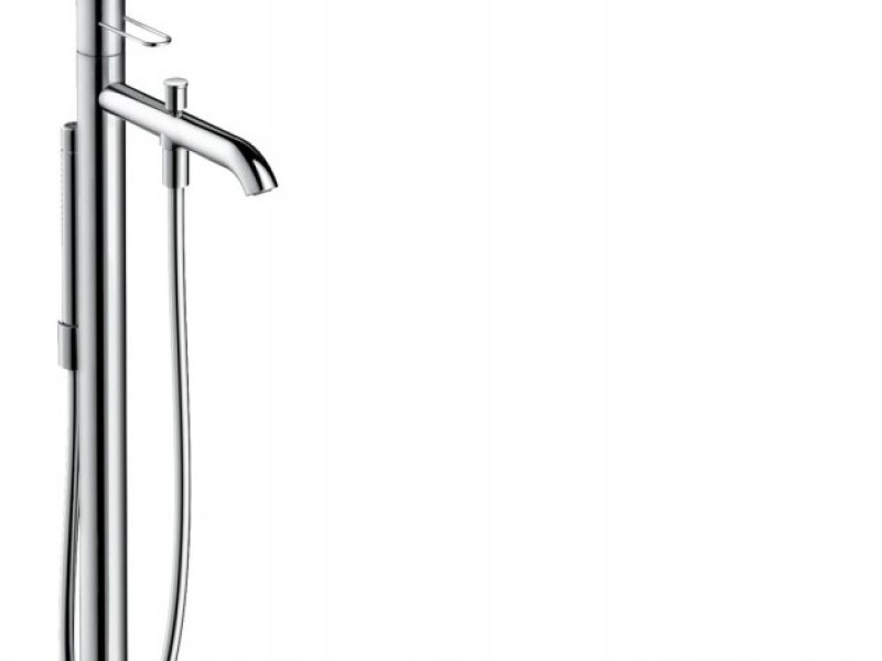 Смеситель для ванны и душа Axor Uno 38442000 напольный, хром