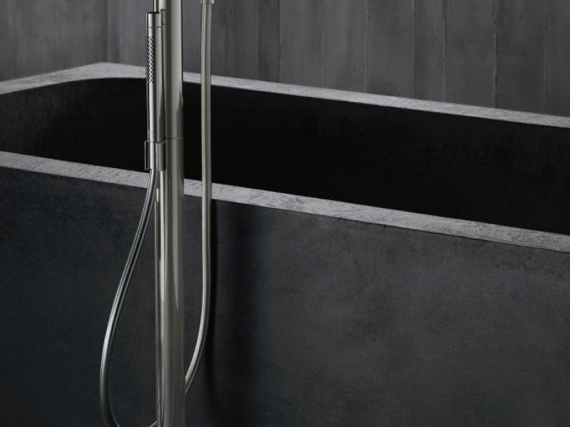 Смеситель для ванны и душа Axor Uno 38442000 напольный, хром