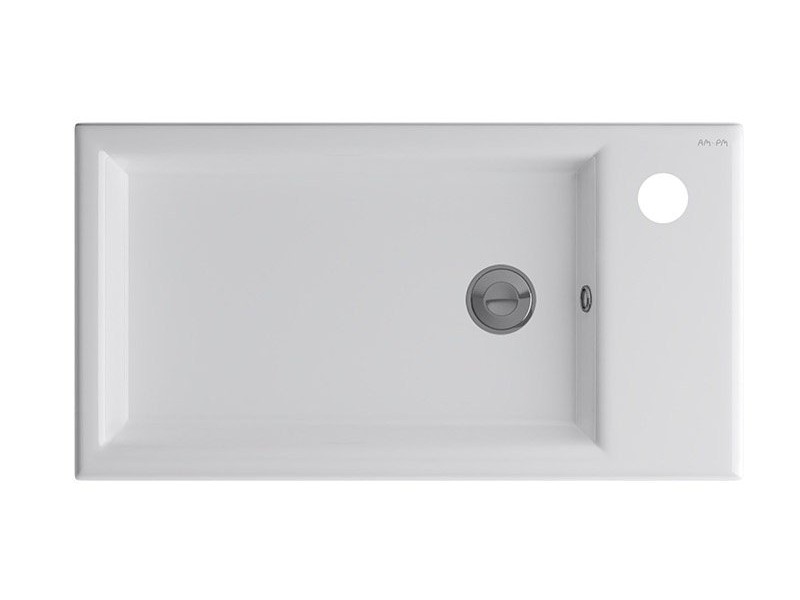 Раковина Am.Pm X-Joy M85AWCC0452WG, 45 см, керамика, белый глянцевый