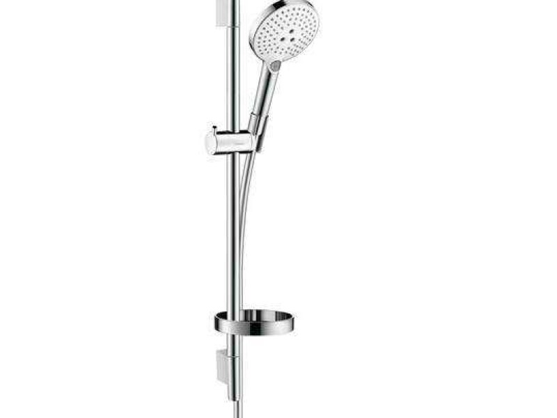 Душевой гарнитур Hansgrohe Raindance Select S 120/Unica 26632400, хром/белый