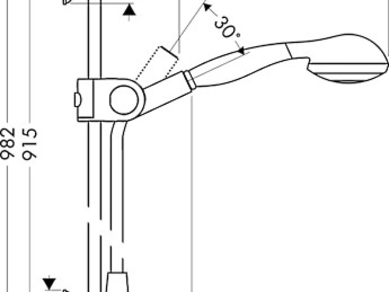 Душевой гарнитур AXOR Carlton 27947000