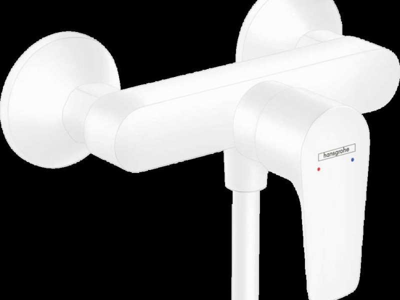 Смеситель Hansgrohe Talis E 71760700 для душа, белый матовый