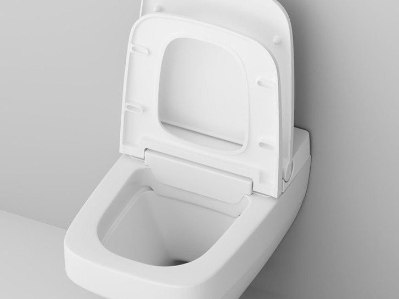 Инсталляция Am.Pm Inspire 2.0, IS450A38.CCC50A с безободковым унитазом Inspire V2.0 FlashClean с электронным биде, клавиша Touch Pro стекло, черное