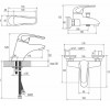 Комплект смесителей 5 в 1 Ravak Set Rosa , хром, 70508017
