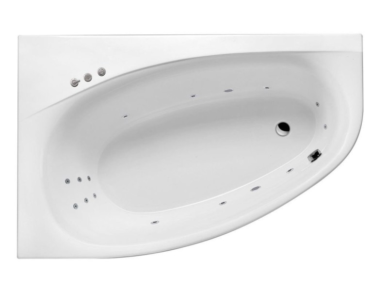 Ванна гидромассажная Excellent Kameleon 170 x 110 см, L SMART, хром