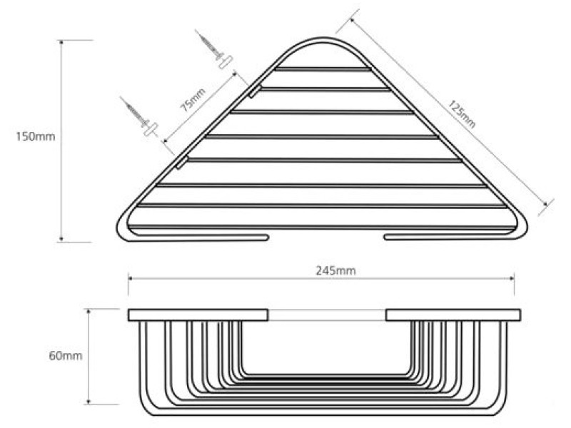 Полка Bemeta Cytro 102308122