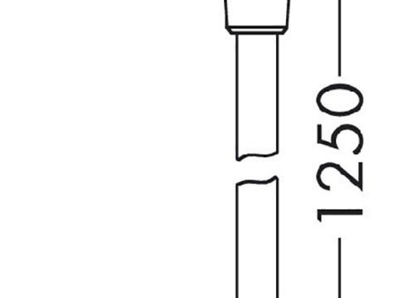 Душевой шланг Hansgrohe Isiflex 28272450 1250 мм, белый