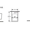Биде Aquanet Tavr-B2 BL-103-WHB (203357), подвесное