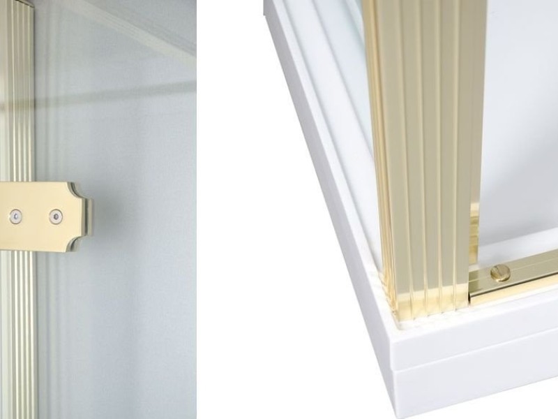 Душевой уголок Aquanet Beta Cube Classik NBB1221 L/R 90 x 90 x 200 см, стекло прозрачное (185439/185440)