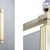 Душевой уголок Aquanet Beta Cube Classik NBB1221 L/R 90 x 90 x 200 см, стекло прозрачное (185439/185440)
