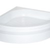 Душевой поддон RGW BP/CL-S 16180399-51 90 x 90 см акриловый, четверть круга, цвет белый