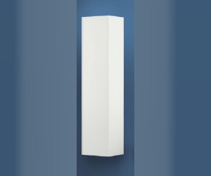 Шкаф-пенал Gustavsberg Puristic, 40 см, белый глянцевый