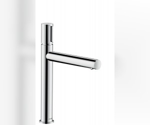 Смеситель для раковины Axor Uno 45013000 с кнопкой Select, хром