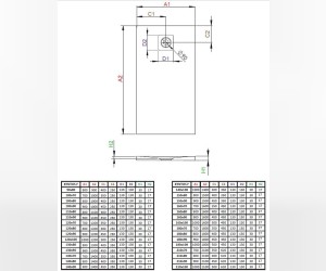Поддон для душа Radaway Kyntos F, 70 x 120 см, прямоугольный, HKF12070-64