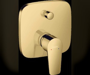 Смеситель Hansgrohe Talis E для ванны, золото, 71474990