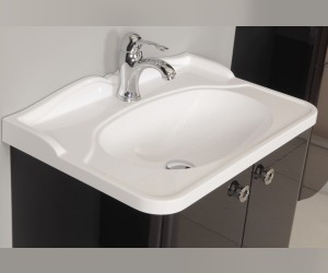 Тумба Акватон Венеция 65 1A155201VN940, бордо темный