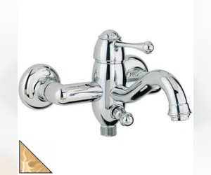 Смеситель Bandini Antico 855120ZZSF для ванны/душа, цирконий/ручка металлическая Antico