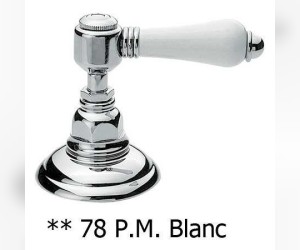 Смеситель Nicolazzi Dames Anglaises 1449GB78 для ванны и душа, темная бронза, ручки P. Mont Blanc